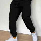 Men's Casual Fleece Sweatpants for Autumn Winter Jogging and Workouts - Himpall